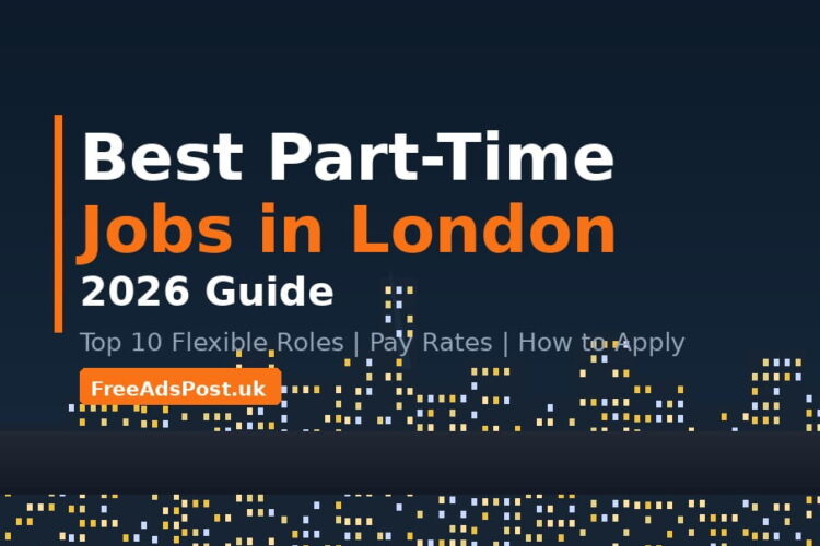 Best part time jobs in London 2026