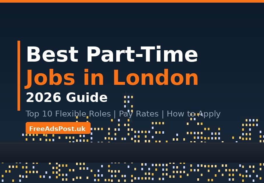 Best part time jobs in London 2026